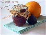 Confiture de figues à l'orange