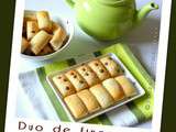 Duo de Mini Financiers (citron & pépites de chocolat) au thermomix ou pas