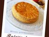 Galette des rois Pommes & Marrons (pâte feuilletée inversée)