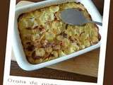 Gratin de pommes de terre au bacon