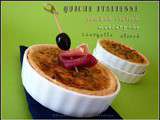 Quiche italienne au mascarpone