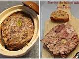 Terrine de faisan aux noisettes