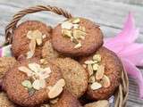 Biscuits crousti-moelleux aux amandes et flocons de quinoa