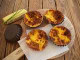 Mini-Quiches sans pâte Cantal et ciboulette