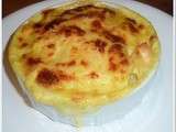 Gratins saumon, poireaux sauce curry