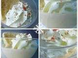 Saumon fumé en panna cotta et chantilly au citron