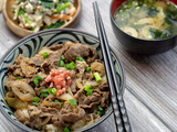 Gyudon- Bol de riz et boeuf – 牛丼