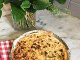 Tarte courgette saumon