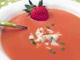 Gaspacho aux fraises