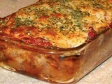 Pain de Viande au Parmesan, il est Italien et Gratiné