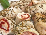 Rouleaux de poitrine de poulet farcis