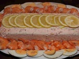 Terrine de Crevettes Saumon et saint jacques