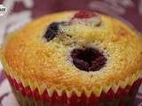 Muffins aux framboises