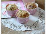 Muffin chocolat blanc-framboises