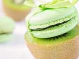 Macarons au kiwi