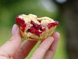 Mini tartes aux framboises