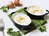 Oeufs cocotte au chou-fleur et maroilles