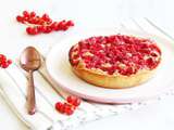 Tarte amandine aux groseilles