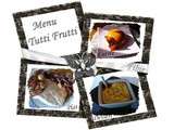 Menu Tuffi Frutti