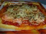 Pizza saumon