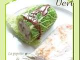 Roulade au chou vert