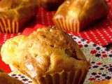 Muffins chèvre jambon