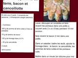 Quiche poireaux , pomme de terre, bacon, cancoillotte ww