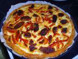 Quiche au chorizo