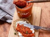 Ajvar - crème de poivrons fumés