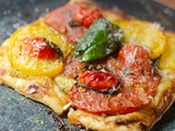 Tarte croustillante aux tomates