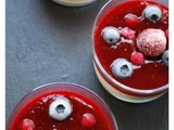 Panna cotta & son coulis aux fruits rouges thermomix