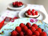 Tartelettes aux framboises { mousse mascarpone & chocolat blanc } fond de tarte aux Oreos - kkvkvk #57