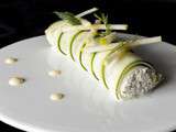 Bataille food : Cannelloni de courgettes au crabe