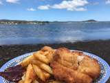 En australie : fish and chips