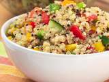 En australie : salade de quinoa