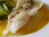 Filets de merlan sauce au beurre blanc