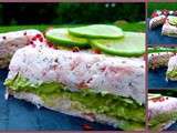 Terrine aux 2 saumons et avocat