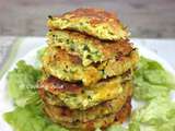 Beignets de courgettes au cheddar