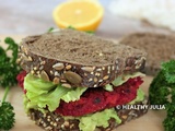 Burgers de betterave aux pois chiches