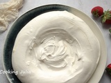 Coque de meringue pour pavlova