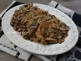 Côtes de veau à la crème et aux champignons