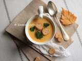 Crème de butternut au curry