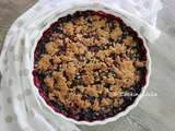 Crumble de fruits rouges au muesli