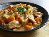 Curry de poulet aux patates douces