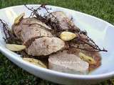 Filet mignon de porc aux herbes de provence fraîches