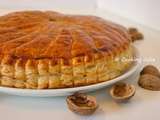 Galette des rois amande, miel et noix