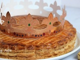 Galette des rois au praliné croustillant