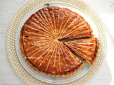 Galette des rois crème d'amande et framboises