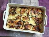 Gratin d'aubergines au poulet façon moussaka