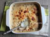 Gratin de champignons aux œufs